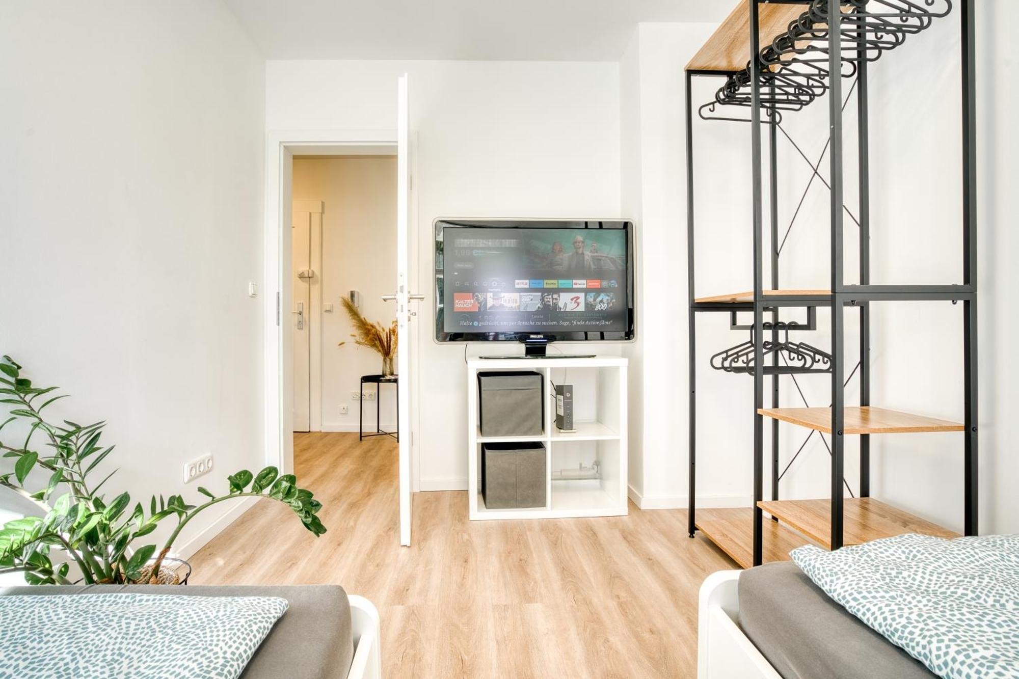 Homy I Moderner Retrocharme Wlan & Netflix Apartment Leipzig Luaran gambar