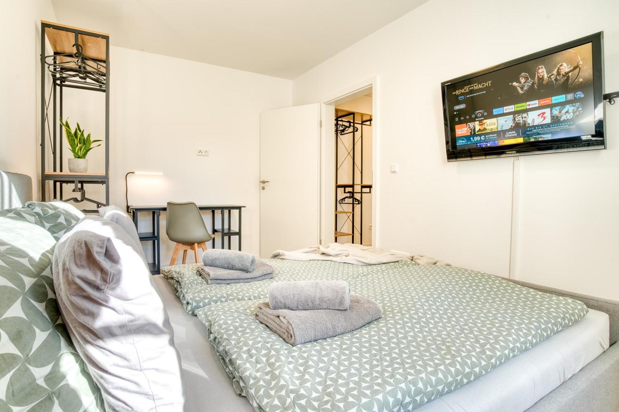Homy I Moderner Retrocharme Wlan & Netflix Apartment Leipzig Luaran gambar